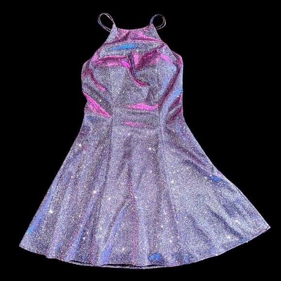 BETSY & ADAM FIT & FLARE DRESS - Picture 1 of 5